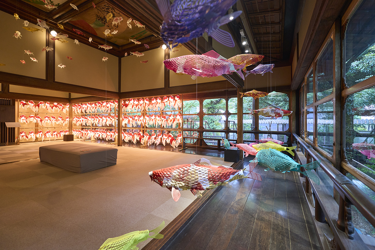 「和のあかり×百段階段2025」展に於いて　