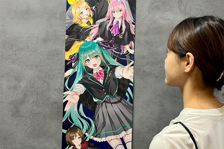 「初音ミク夜空プログラム2025 ロングポスター」を数量限定販売いたします