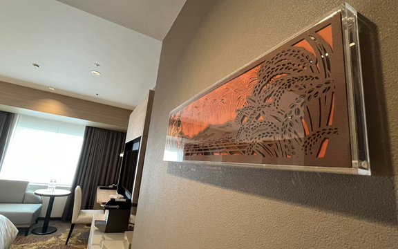 ホテル日航新潟様　切り絵アート制作｜プライムフロア niigata プラス